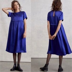 NWT Maeve | Anthropologie Jimena Sapphire Midi Dress Size Medium